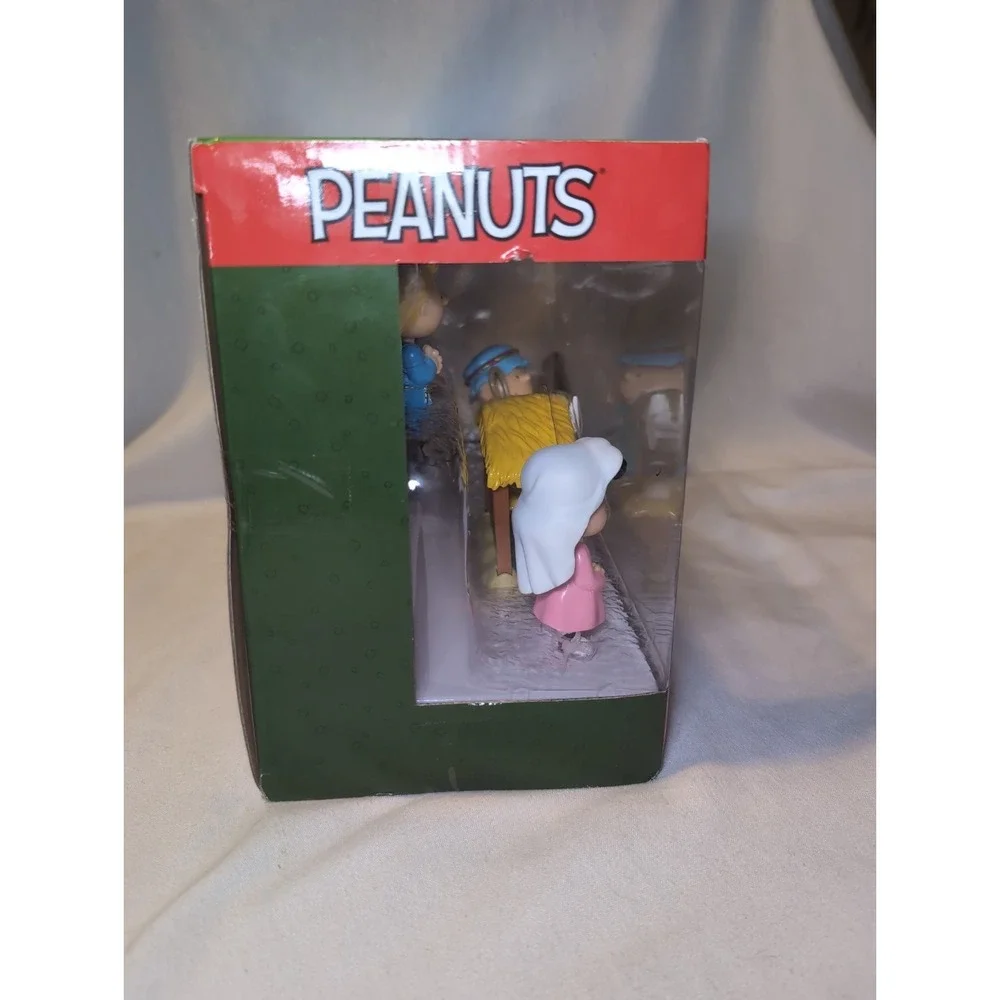 2016 Peanuts Holiday Nativity Figures Deluxe Set  Christmas Just Play